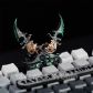 WOW Warglaive of Azzinoth Artisan Metal / Resin Keycaps for Mechanical Keyboard Personalized Keycaps